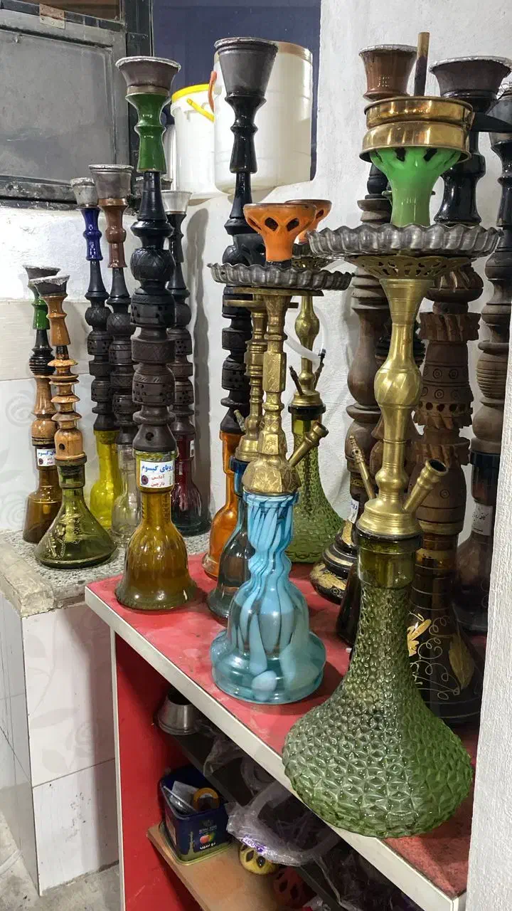 قلیان چوبی و برنجی|کافیشاپ و رستوران|اسالم, |دیوار