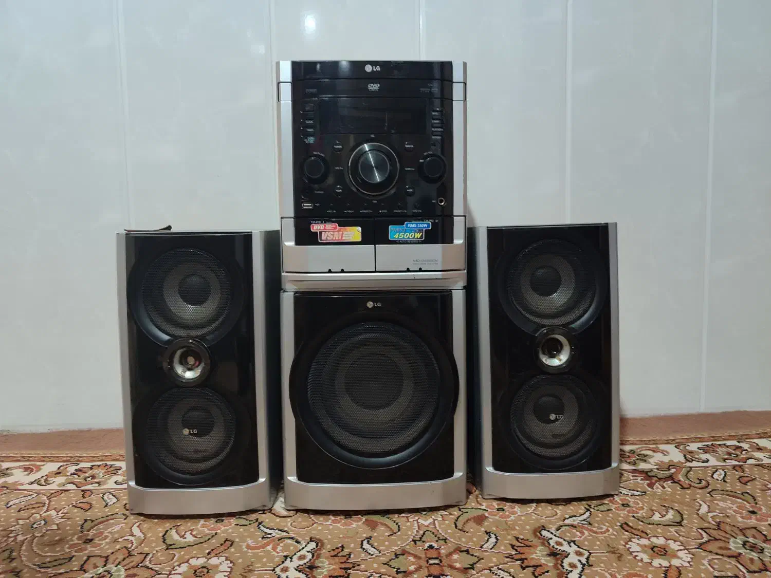 ضبط باند LG  مناسب سالن آرایشگاه باشگاه|سیستم صوتی خانگی|کرمانشاه, |دیوار