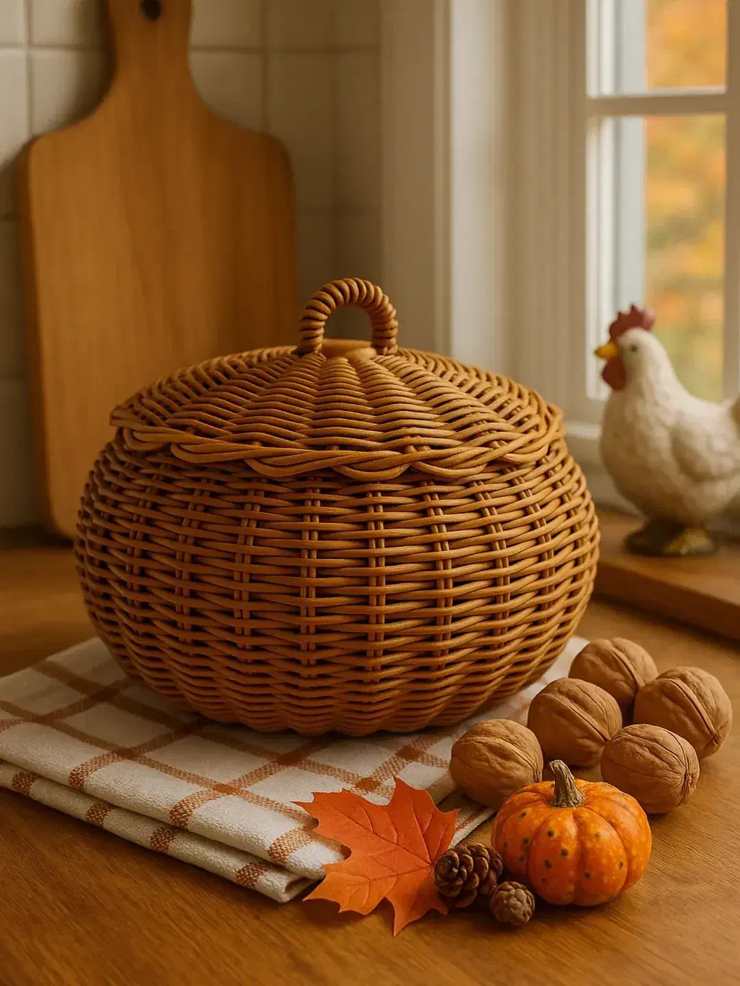 سبد زیبای حصیری|صنایع دستی و سایر لوازم تزئینی|بهبهان, |دیوار