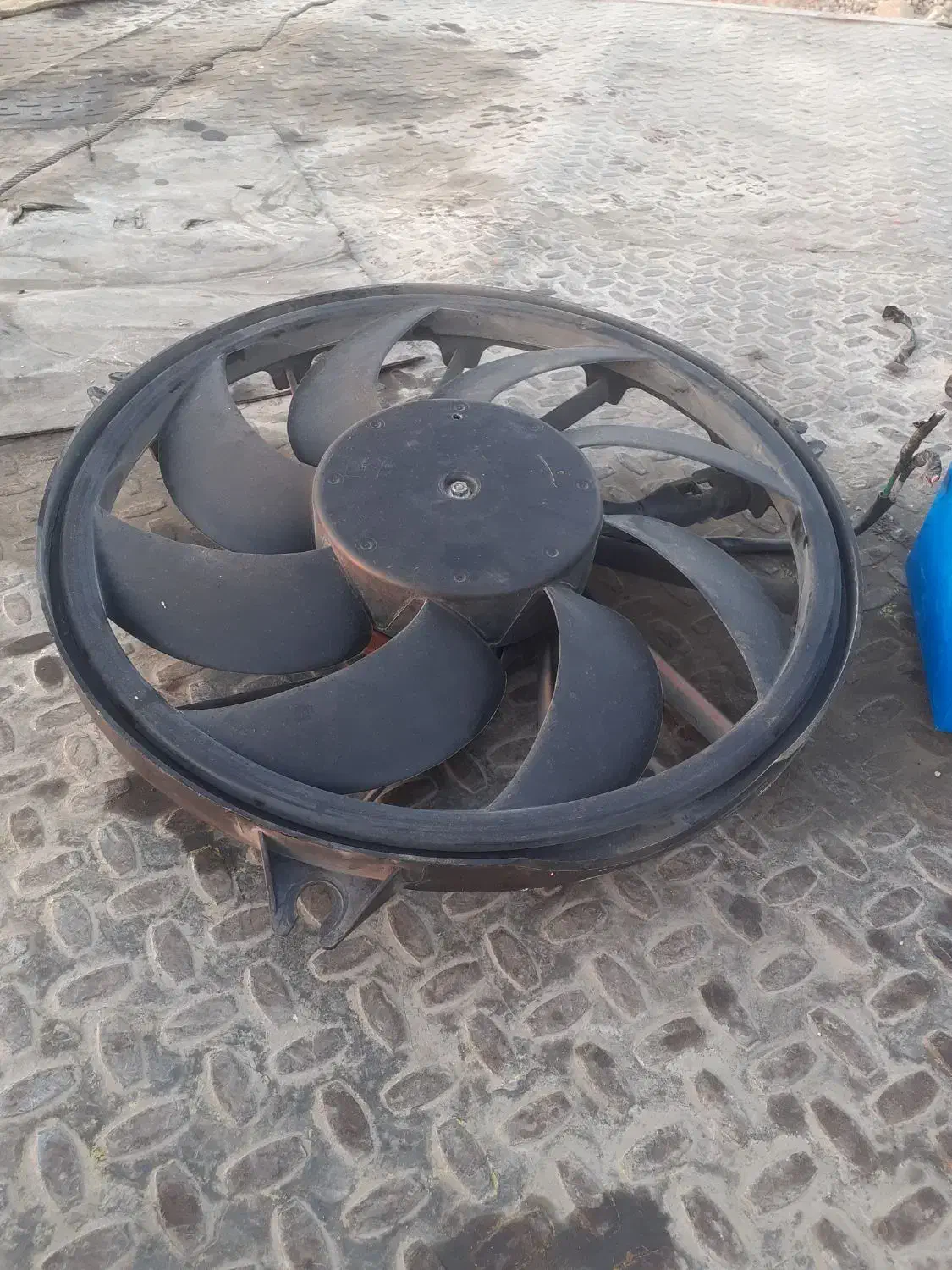 ۱عدد فن سواری سالم|قطعات یدکی و لوازم جانبی|ری, حمزه‌آباد|دیوار