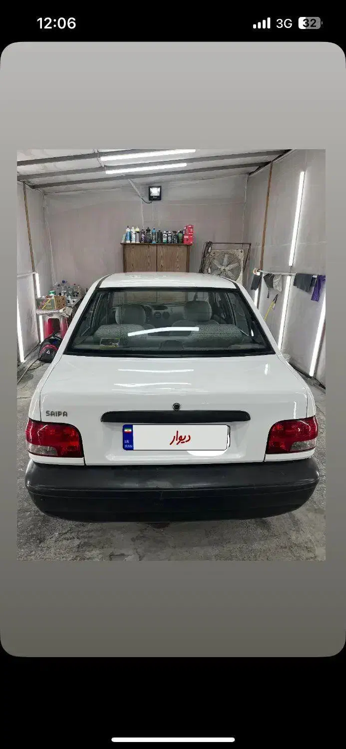 پراید ۹۶ بی رنگ سفید|خودرو سواری و وانت|بابل, |دیوار