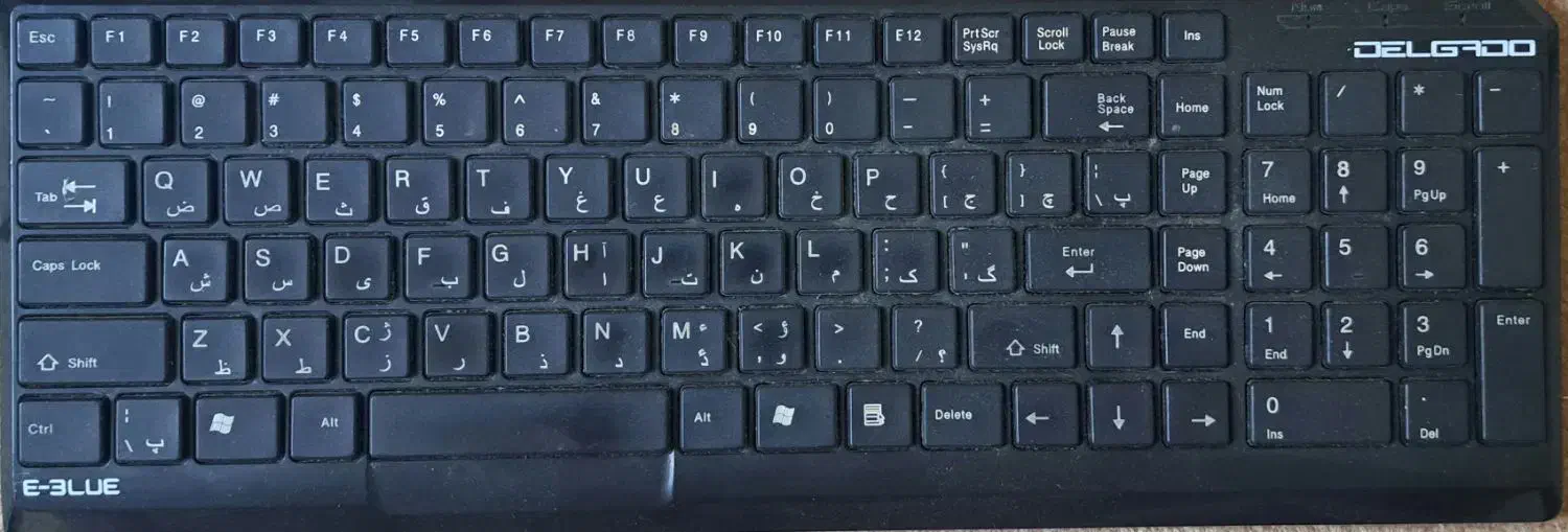 کیبورد دلگادو|قطعات و لوازم جانبی رایانه|اهواز, بهارستان|دیوار