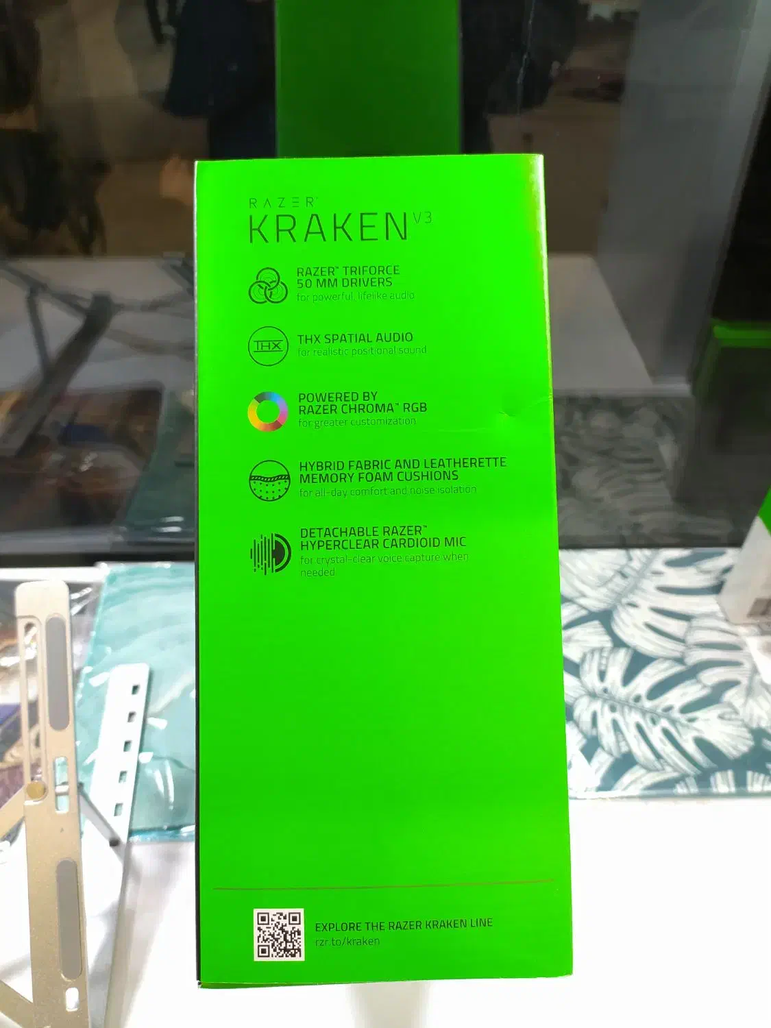 هدست گیمینگ ریزر kraken v3|قطعات و لوازم جانبی رایانه|خرمآباد, |دیوار