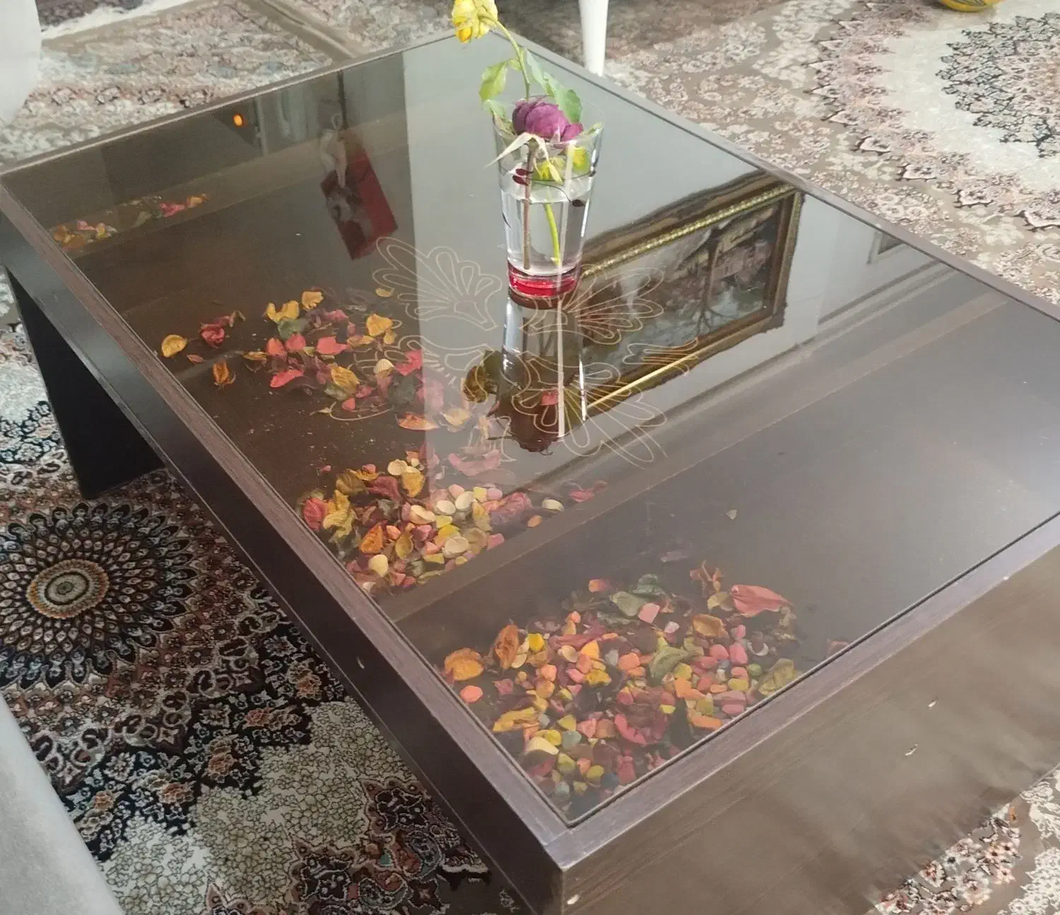 میز جلو مبلی بزرگ|مبلمان خانگی و میز عسلی|مریوان, |دیوار