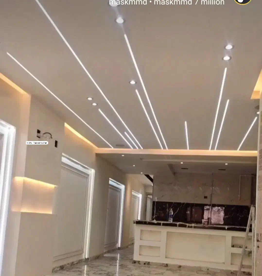 کناف لاین نوری تایل 60*60نقد اقساط|خدمات پیشه و مهارت|صدرا-فارس, فاز ۱|دیوار