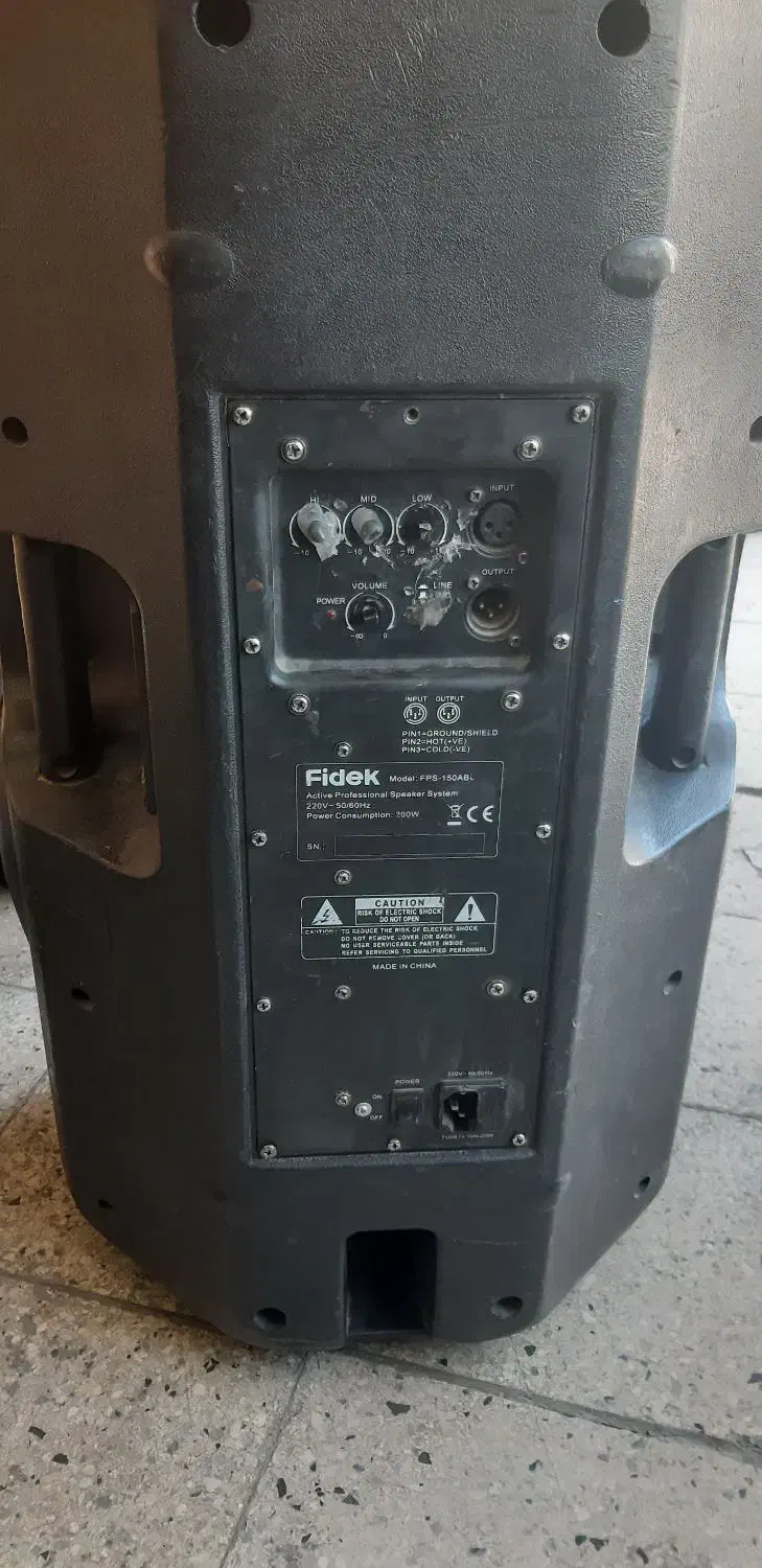 باندفیدک اکتیو۱۵اینچ ۵۰۰ واتی پرقدرت بیس بالا سالم|سیستم صوتی خانگی|زنجان, |دیوار