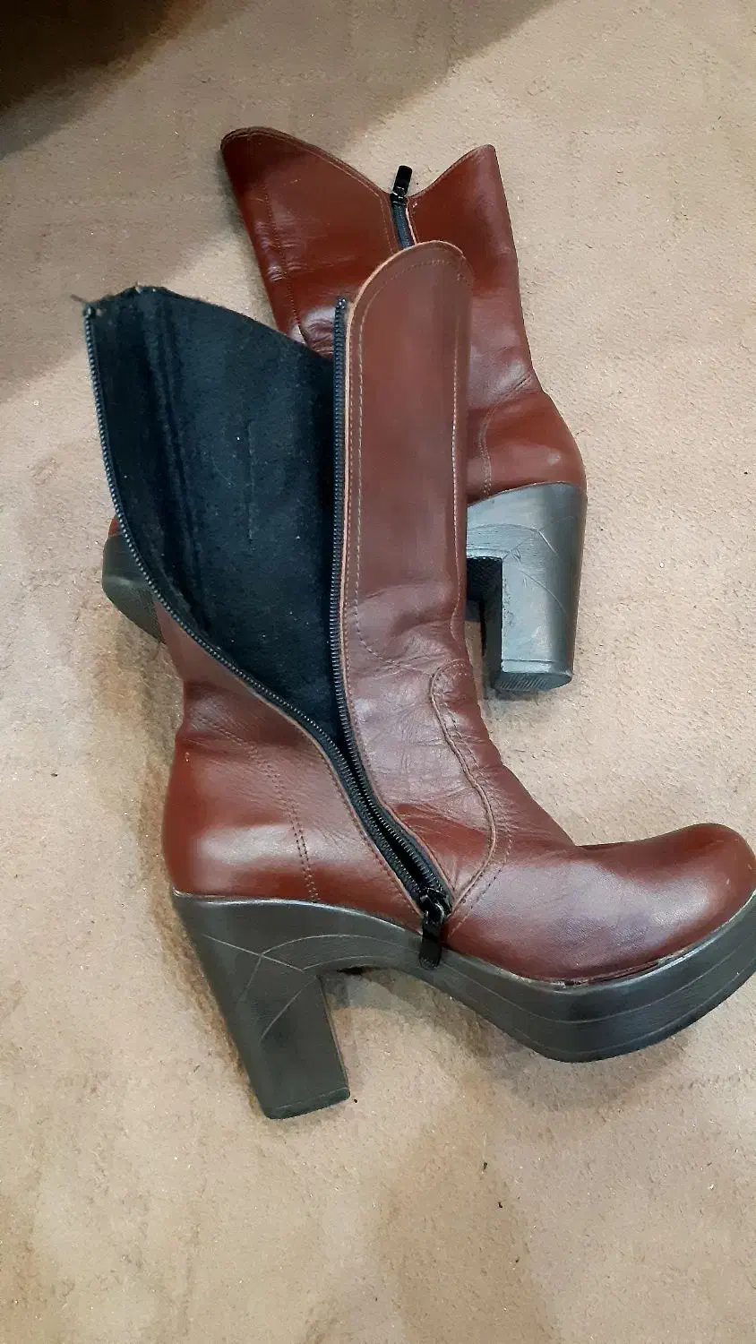 کفش بوت زنانه|کیف، کفش، کمربند|قم, شاه ابراهیم|دیوار