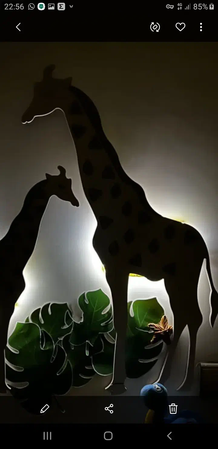 چراغ خواب دیواری کودک|چراغ خواب و آباژور|پرند, فاز ۵|دیوار