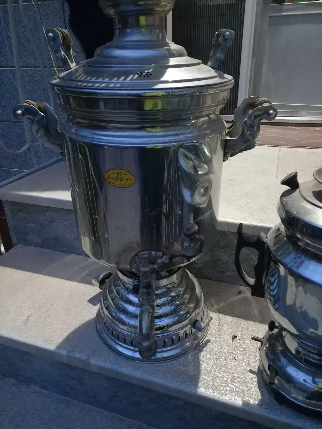 دو عدد سماور گازی|سماور، چایساز، قهوهساز|مرند, |دیوار