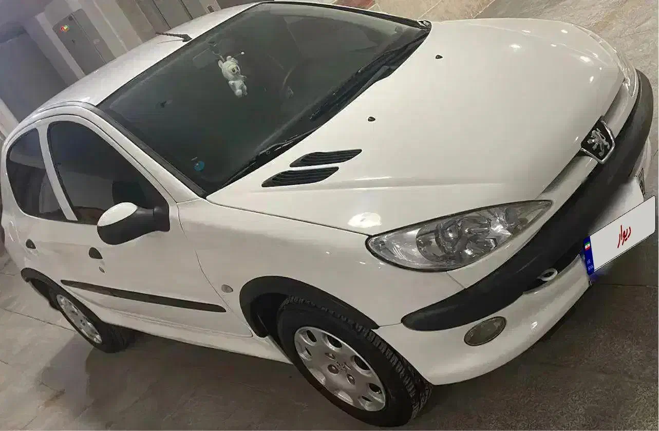 ۲۰۶تیپ ۵کم کار استثنایی۹۳|خودرو سواری و وانت|کرمان, |دیوار