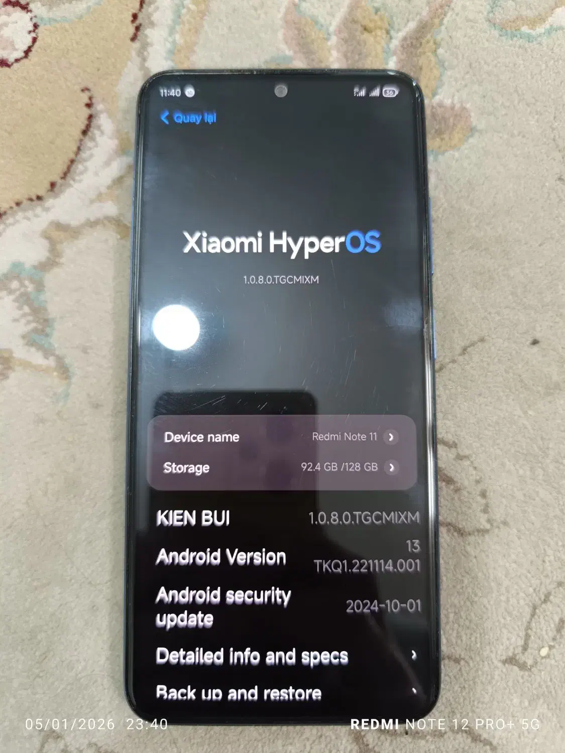 redmi note11 ، ردمی نوت ۱۱|موبایل|مشهد, مهدی آباد (بلوار توس)|دیوار