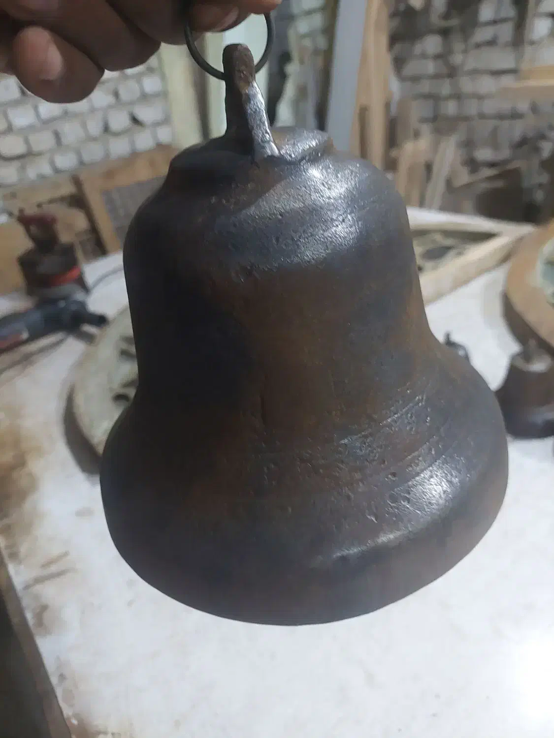 زنگوله عتیقه آنتیک|کلکسیون اشیاء عتیقه|اصفهان, دوطفلان|دیوار