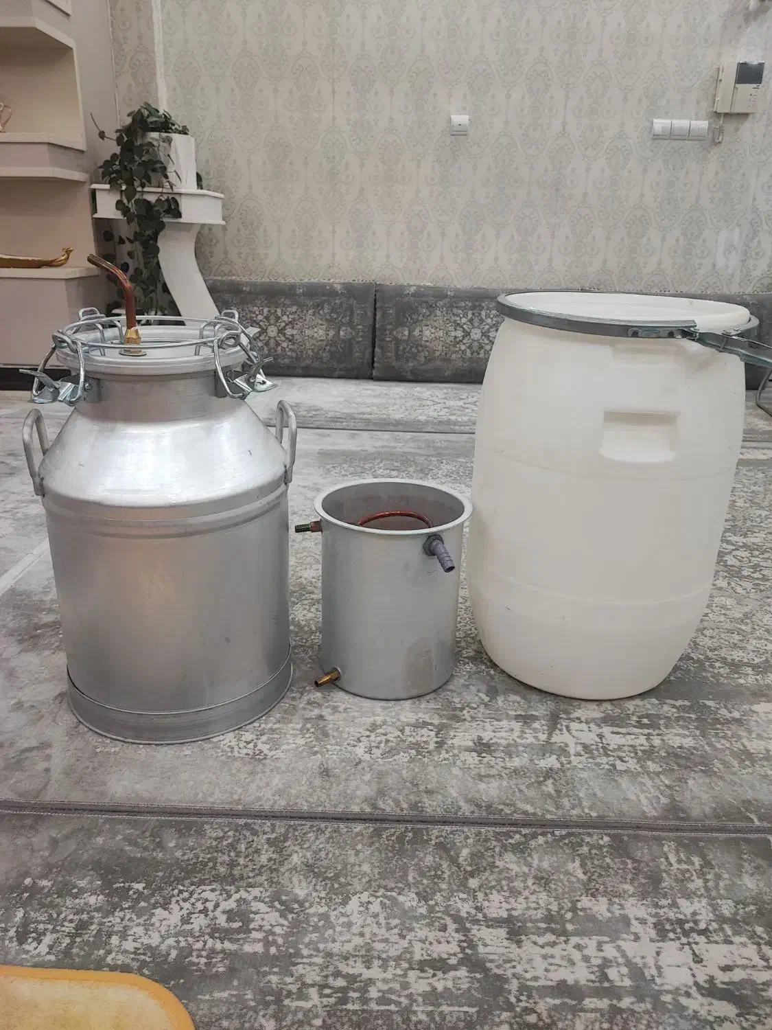 دیگ گلاب گیری . عرق گیری|ظروف پخت‌وپز|سنندج, |دیوار