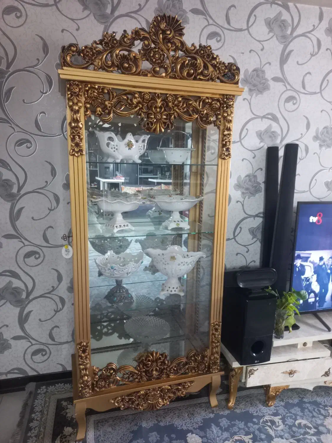 بوفه|بوفه، ویترین، کنسول|شیراز, فرهنگیان|دیوار