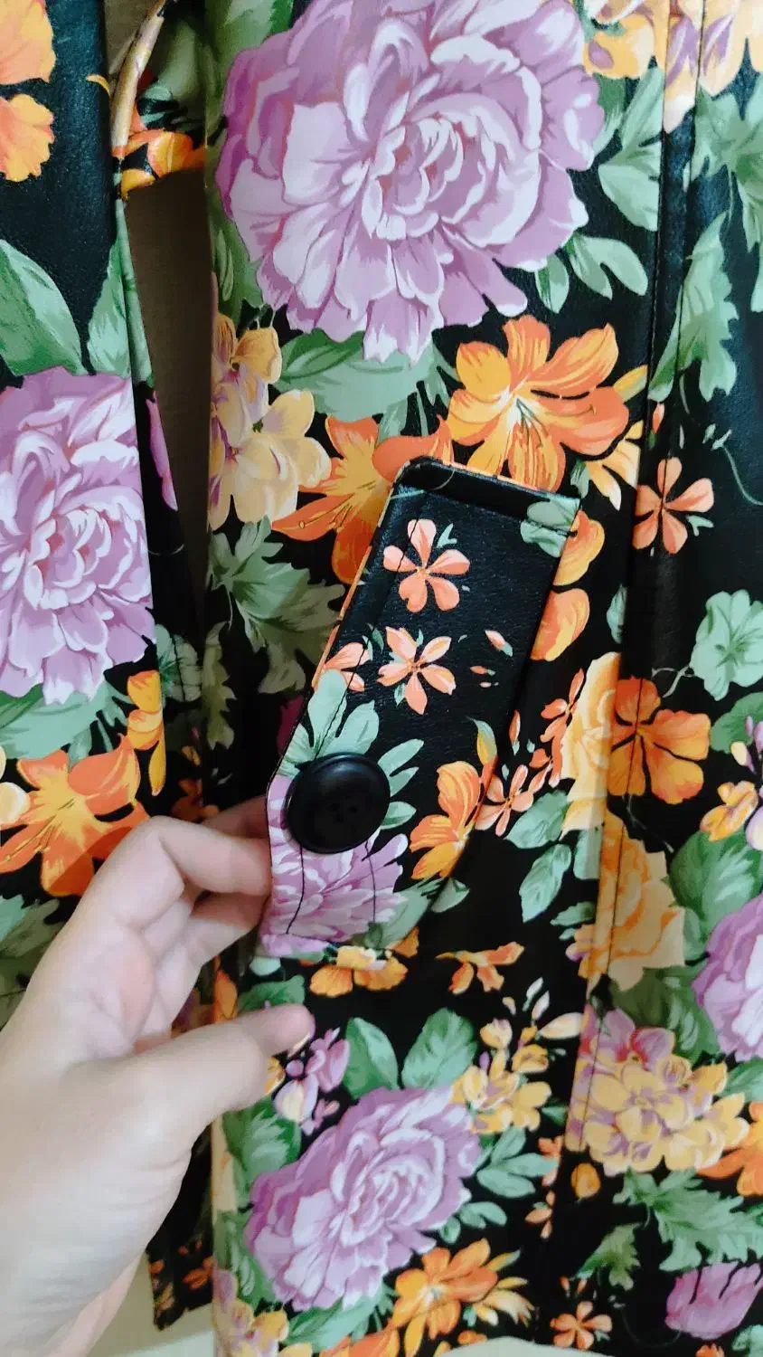 بارونی چرم سایز ۳۶ـ۳۸|لباس|تهران, سازمان آب|دیوار