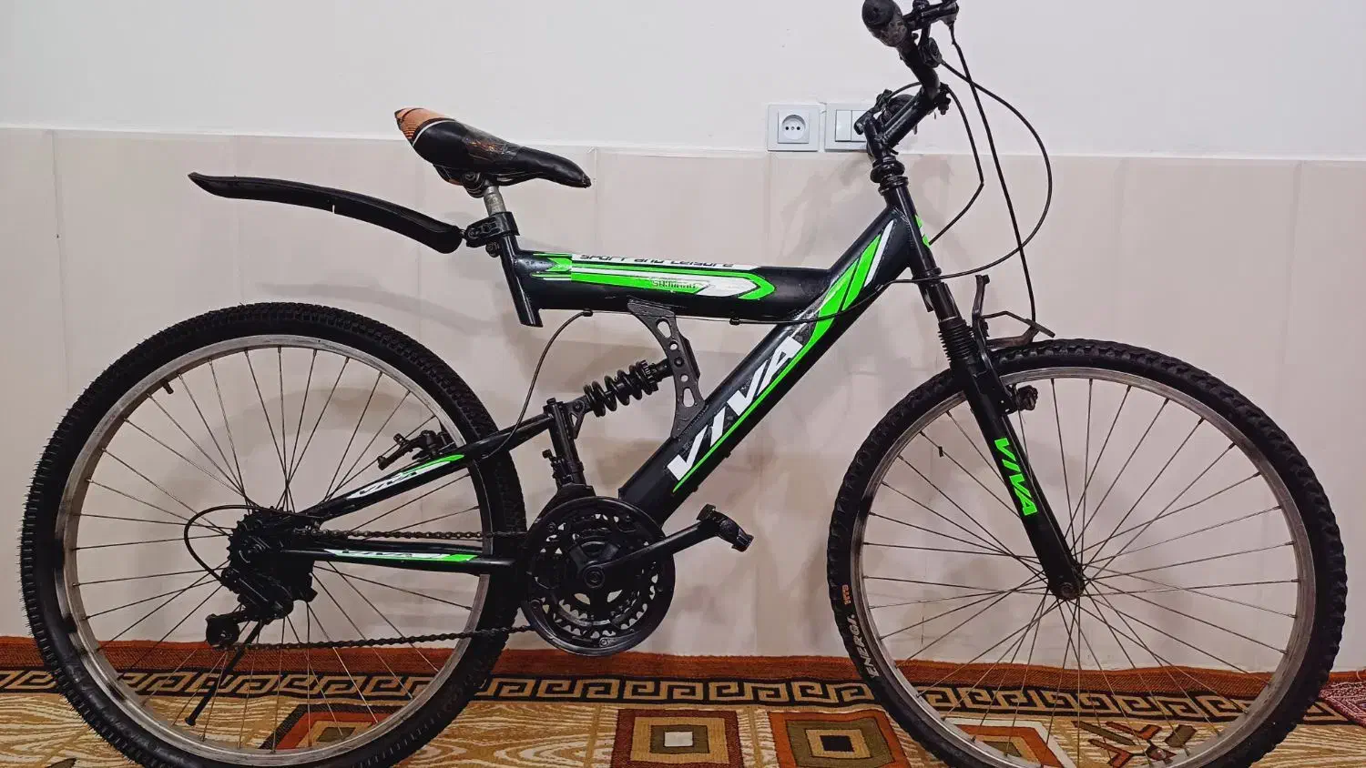 دوچرخه دنده ای سایز 26 ویوا فنری محکم پرشی|دوچرخه، اسکیت، اسکوتر|محمدشهر, جعفرآباد|دیوار