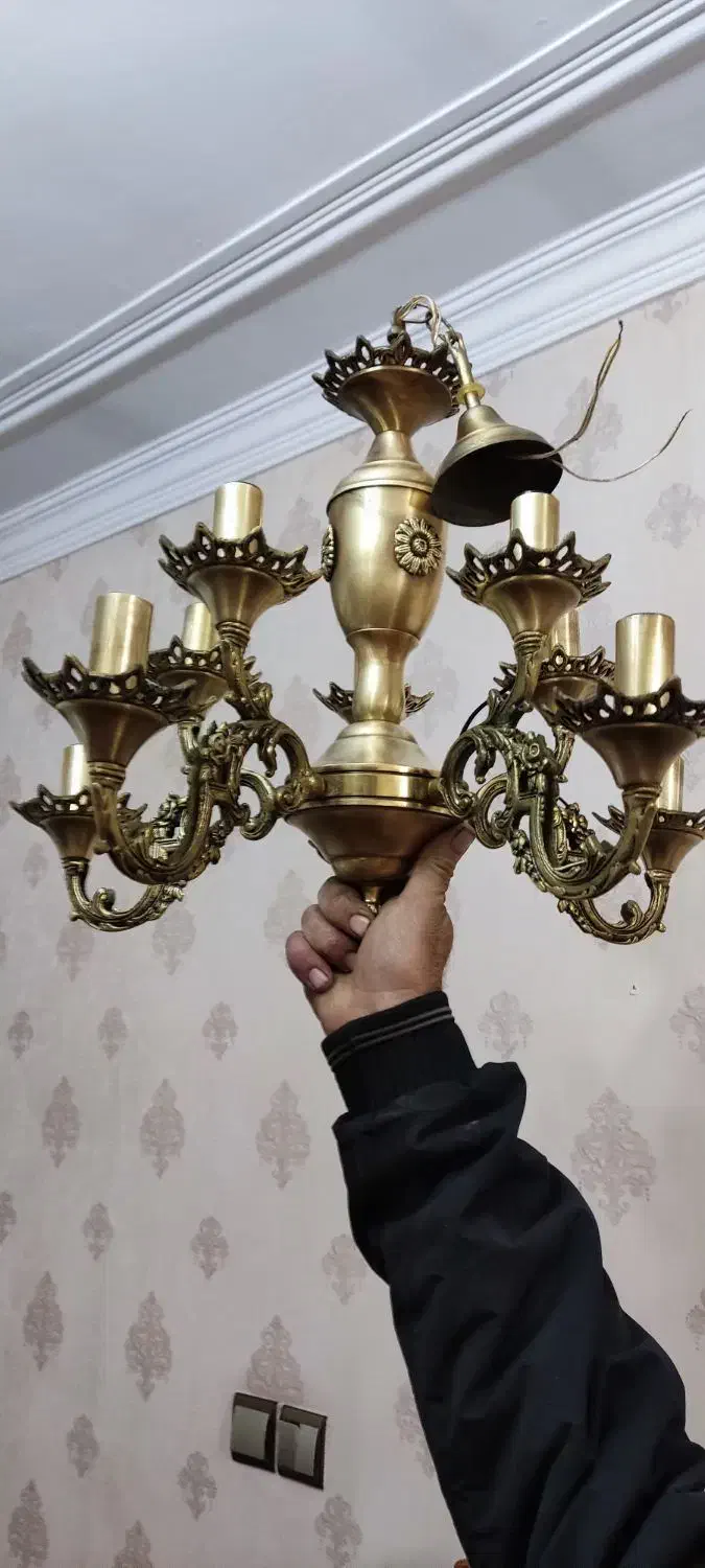 لوستر خانگی|لوستر و چراغ آویز|تبریز, |دیوار