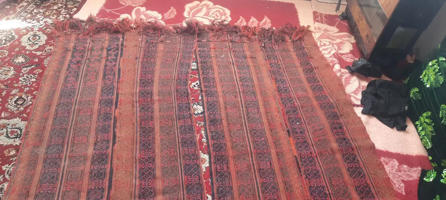 دو عدد جاجیم|گلیم، جاجیم، گبه|سلماس, |دیوار