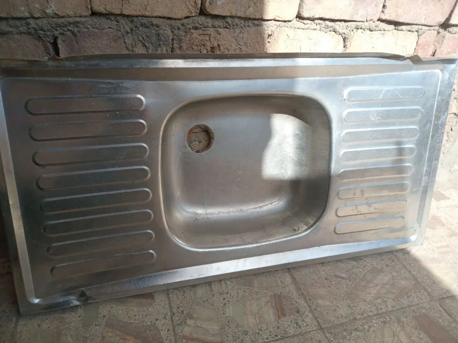 سینک آشپزخانه|آب‌چکان و نظم‌دهنده ظروف|ساوه, |دیوار