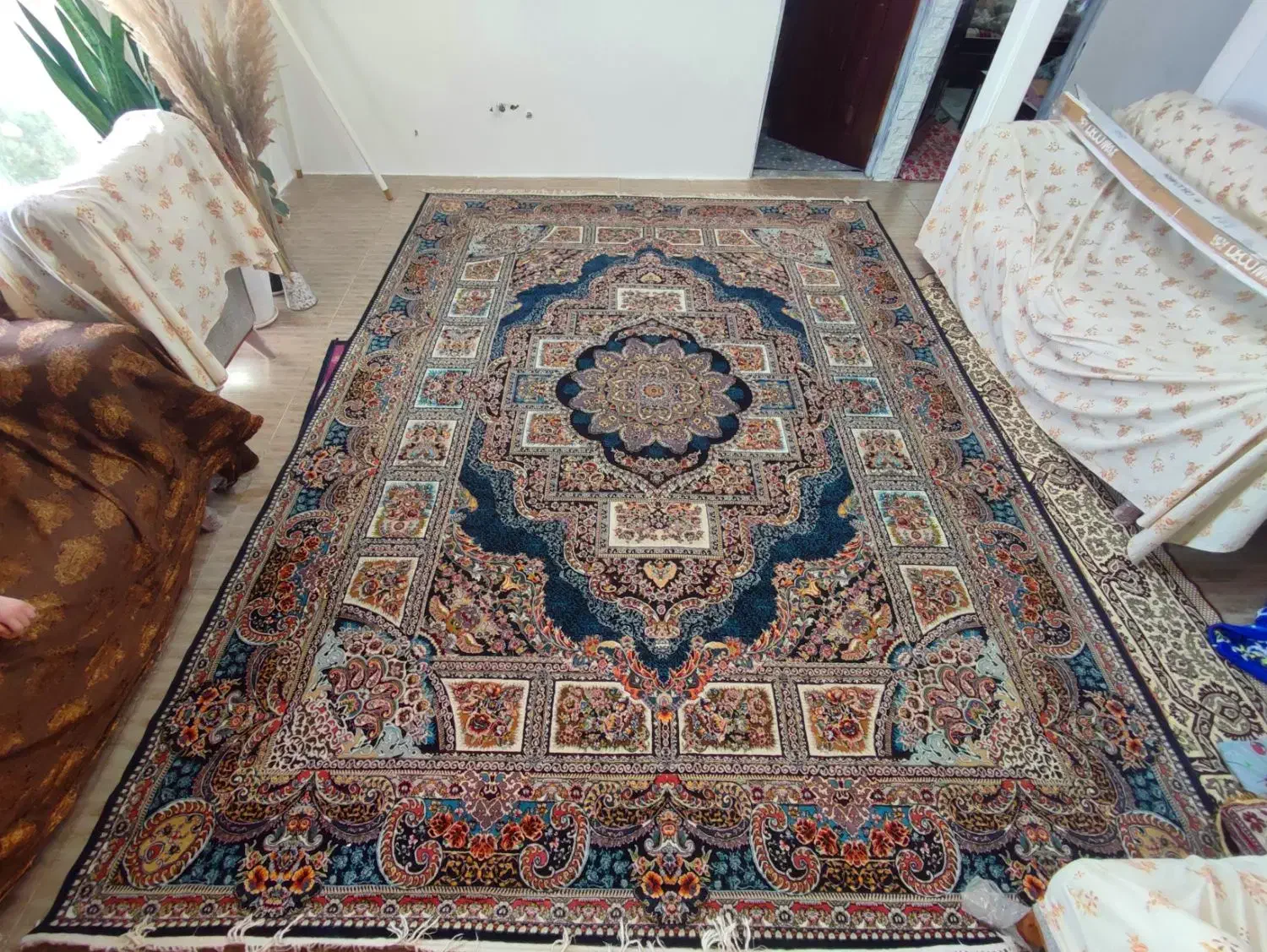 فروش فرش ۱۲ متری نو بدون سوختگی و پارگی|فرش|خرمآباد (تنکابن), |دیوار