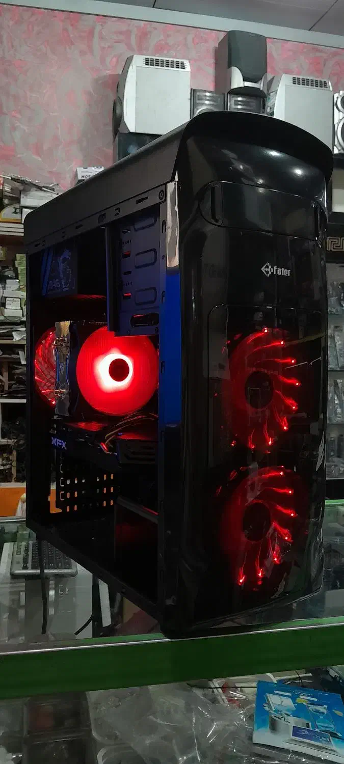 کیس گیمینگ و رندرینگ نسل۱۲ رم ۱۶گرافیک ۸گیگ|رایانه رومیزی|قم, عمار یاسر|دیوار