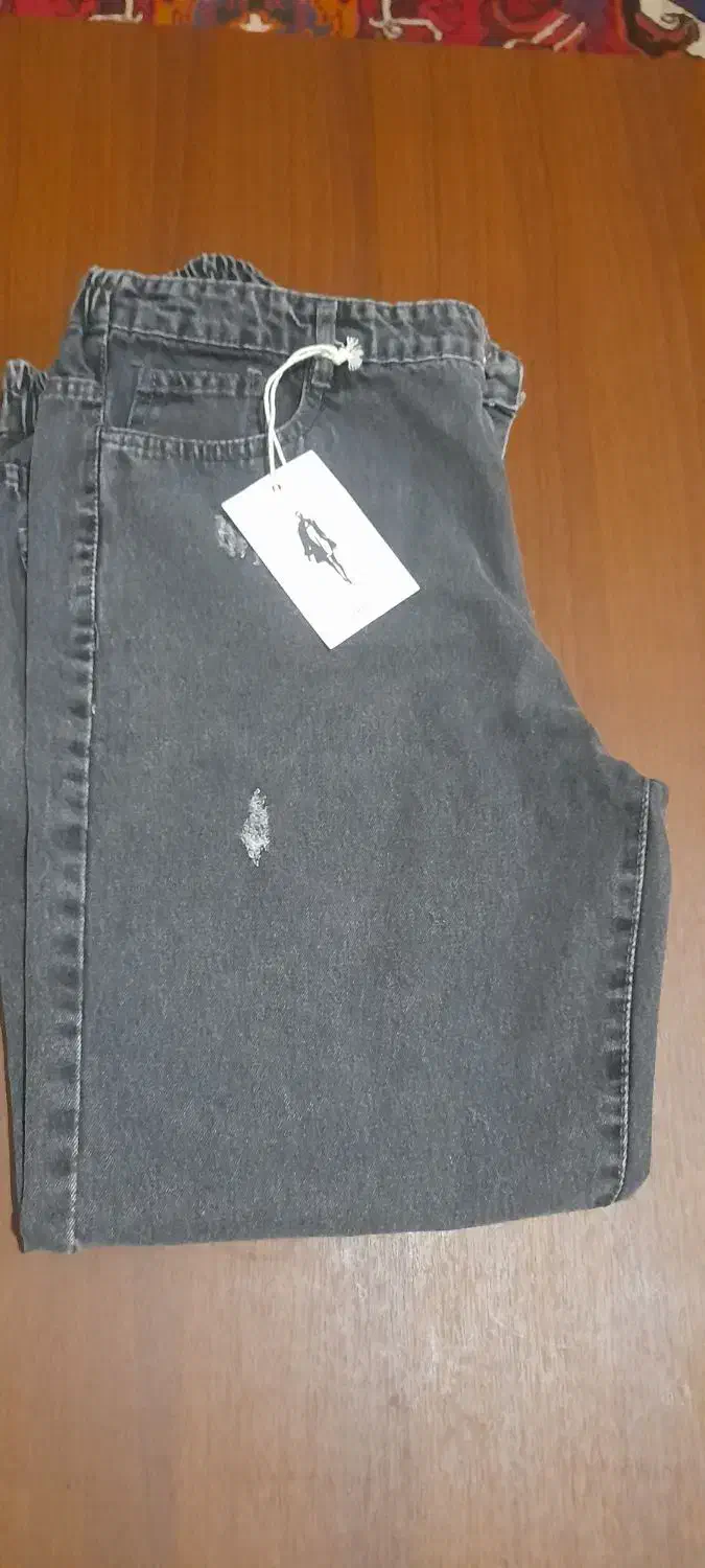 شلوارلی مام فیت رنگ نوک مدادی کاملانو|لباس|میانه, |دیوار