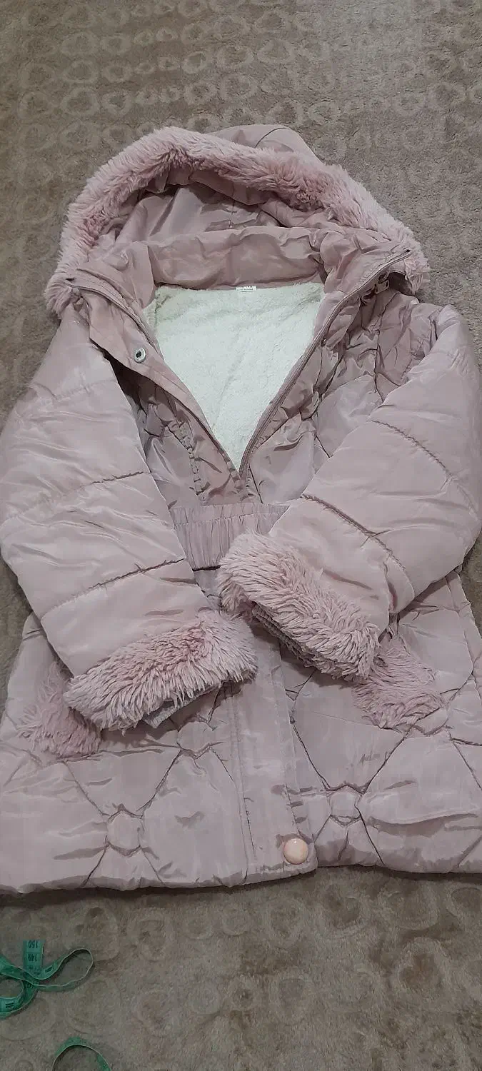 کاپشن،کت وشلوارجین دخترانه سایز۵۵|کفش و لباس بچه|ری, شهید غیوری (ابن باویه)|دیوار