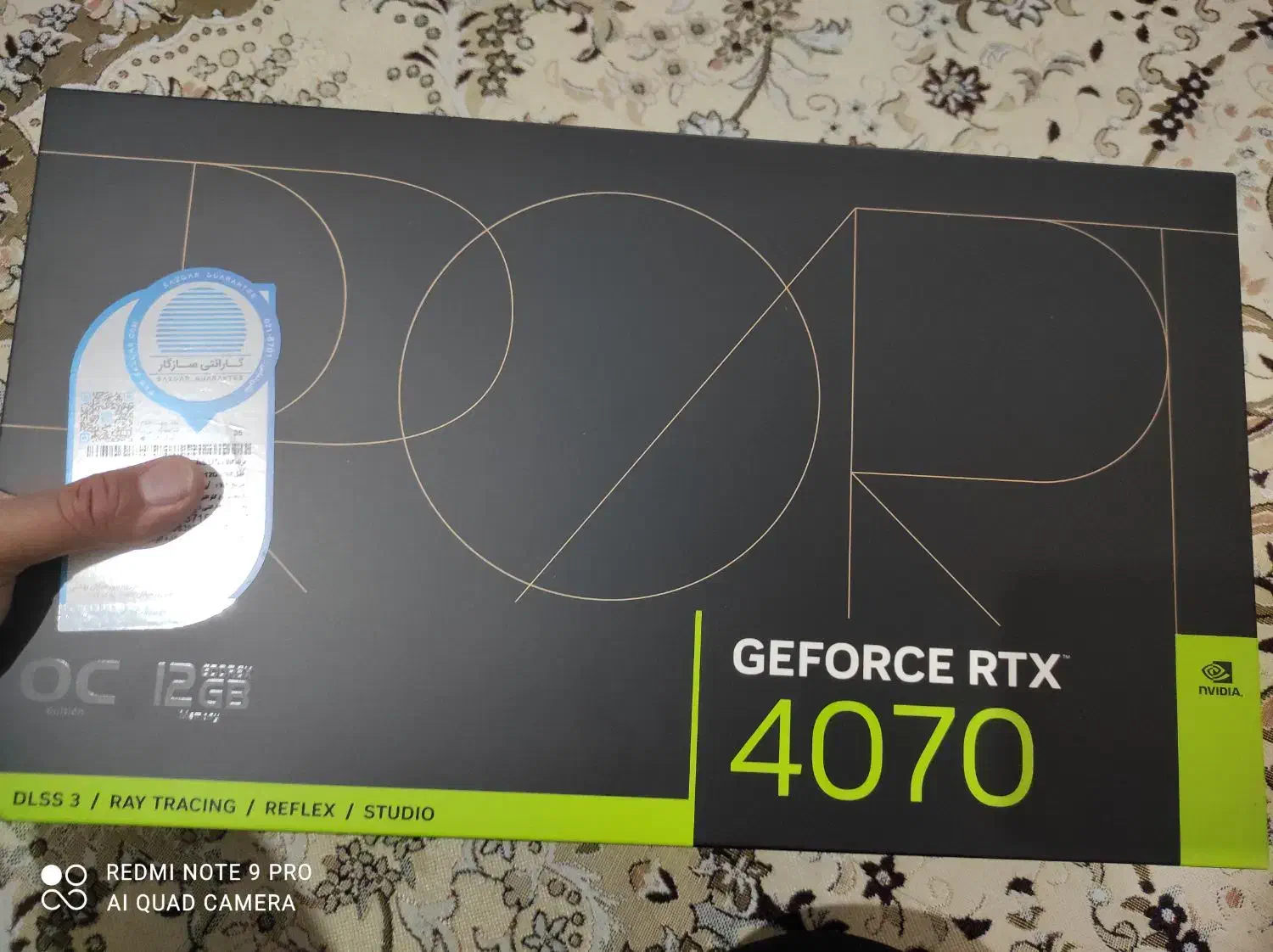 کارت گرافیک ۴۰۷۰ پرو ارت / Asus proart 4070|قطعات و لوازم جانبی رایانه|تاکستان, |دیوار