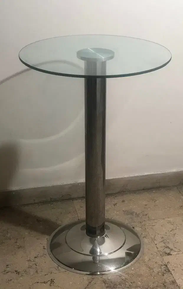 میز شیشه ای رستورانی پایه استیل|کافیشاپ و رستوران|تهران, زرگنده|دیوار