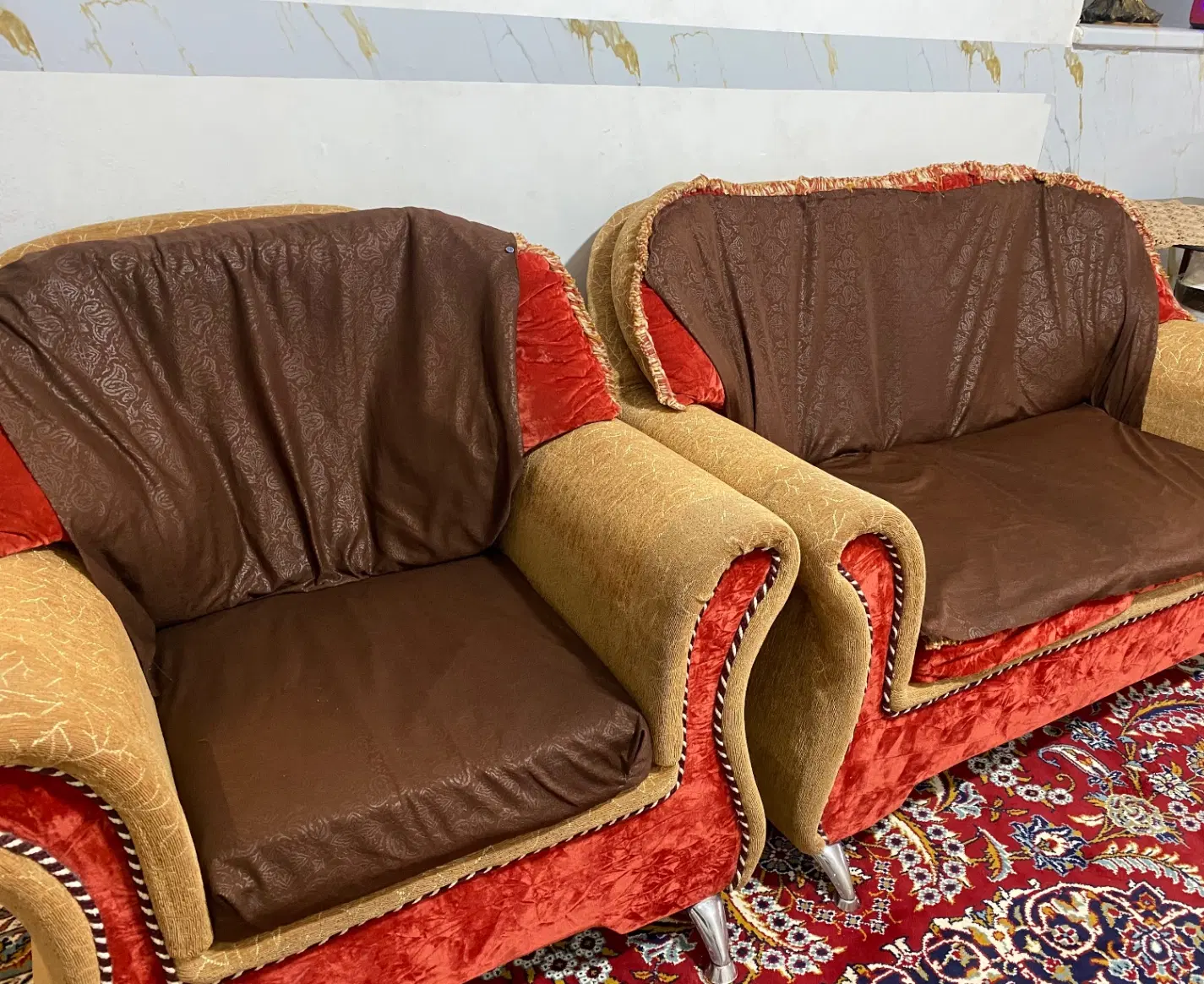 مبل مخمل|مبلمان خانگی و میز عسلی|اسفراین, |دیوار