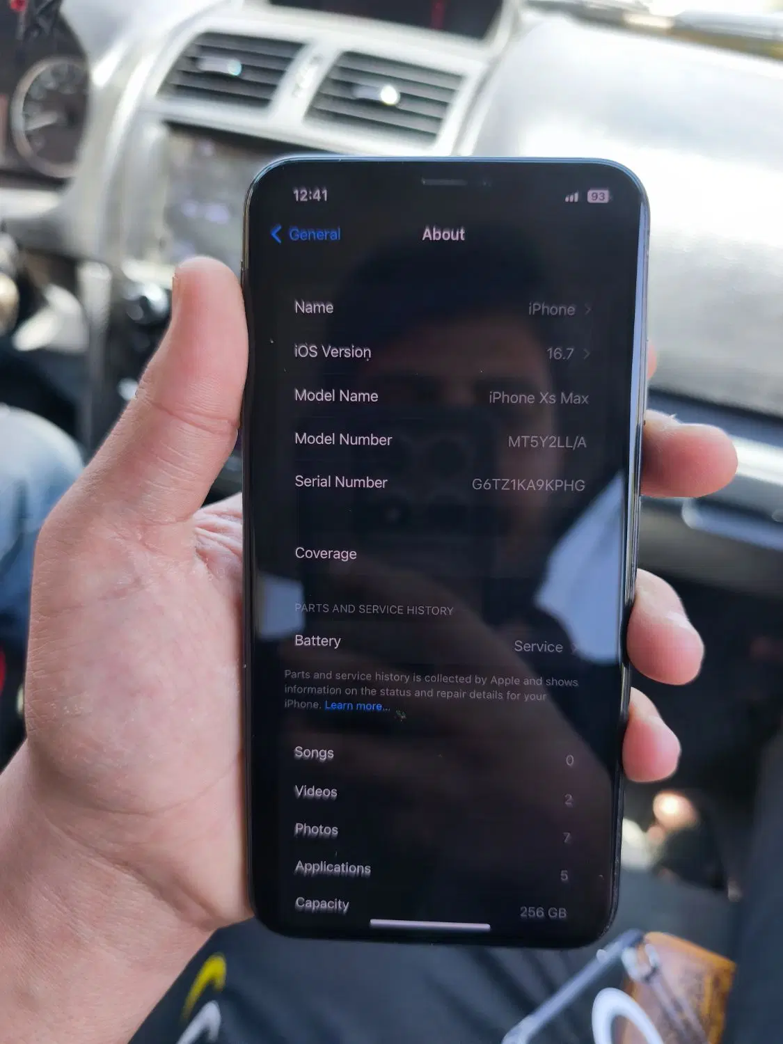 iphone xs max 256 LLA|موبایل|یاسوج, |دیوار