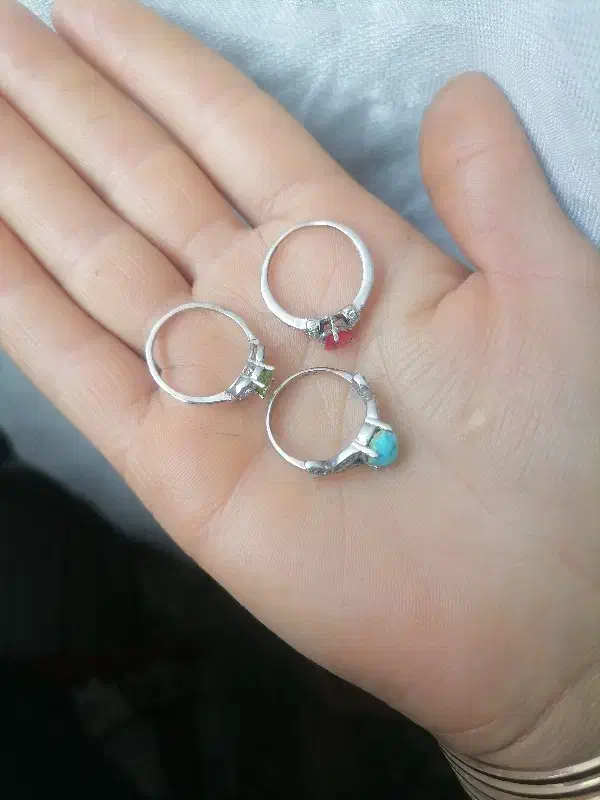 انگشتر نقره مناسب کادو و...|جواهرات|ساوه, |دیوار