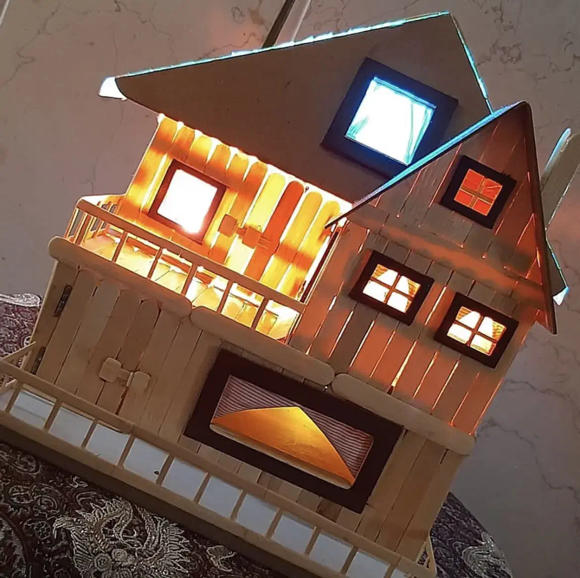 خانه چوبی|صنایع دستی و سایر لوازم تزئینی|یزد, |دیوار