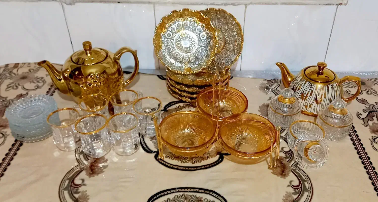 سرویس چای خوری|ظروف سرو و پذیرایی|قرچک, میرزائی شمالی|دیوار