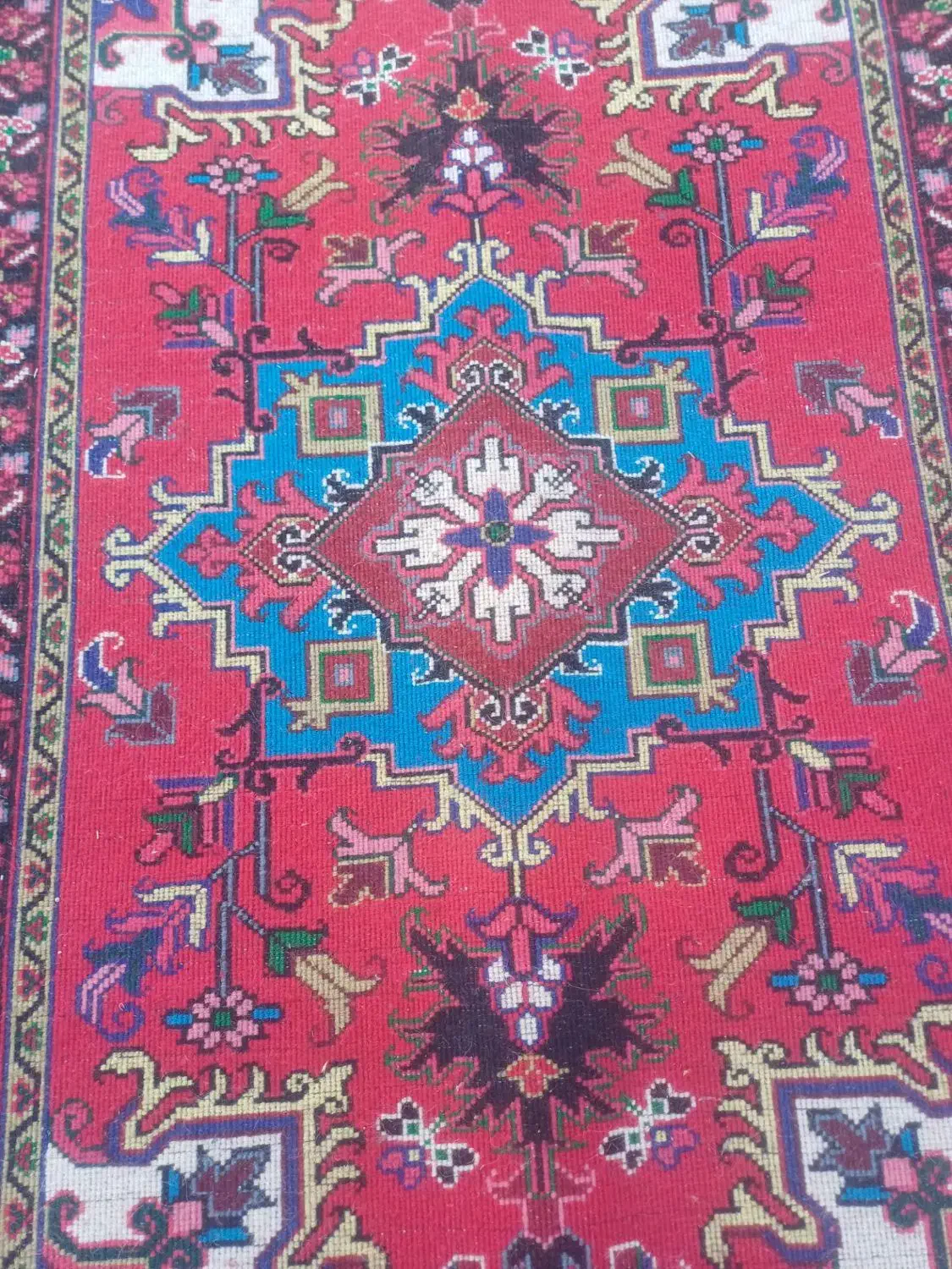 یک جفت زرنیم|فرش|تبریز, |دیوار