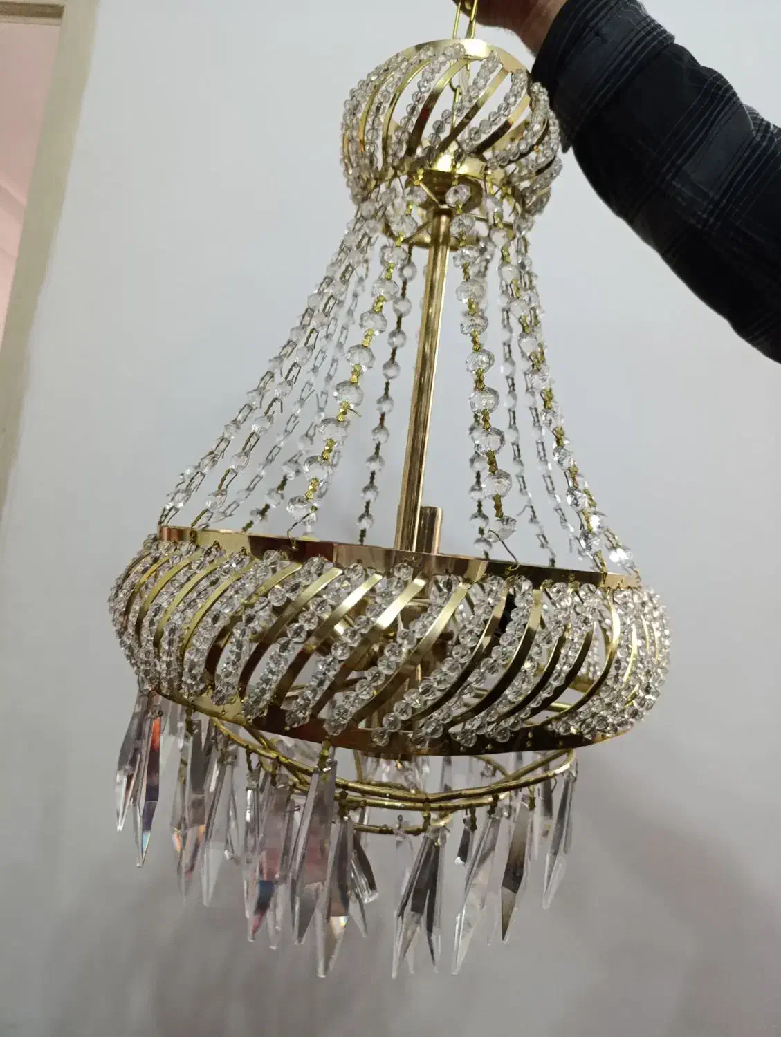 لوستر|لوستر و چراغ آویز|تبریز, |دیوار