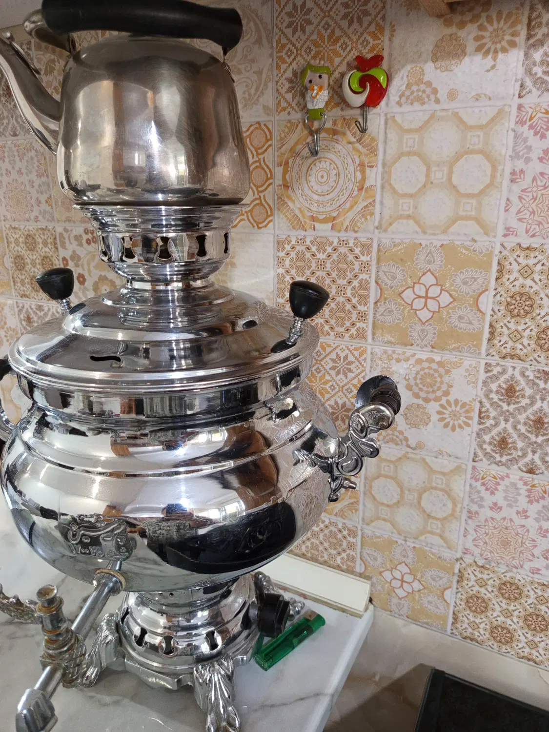 سماور|سماور، چایساز، قهوهساز|قیامدشت - خاورشهر, |دیوار