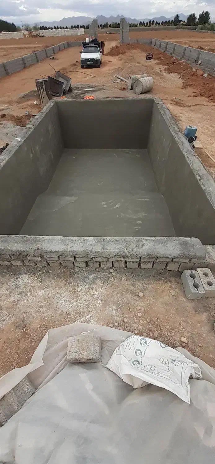 ساخت انواع استخر بلوکی با کیفیت|خدمات پیشه و مهارت|نجف‌آباد, امیرآباد|دیوار