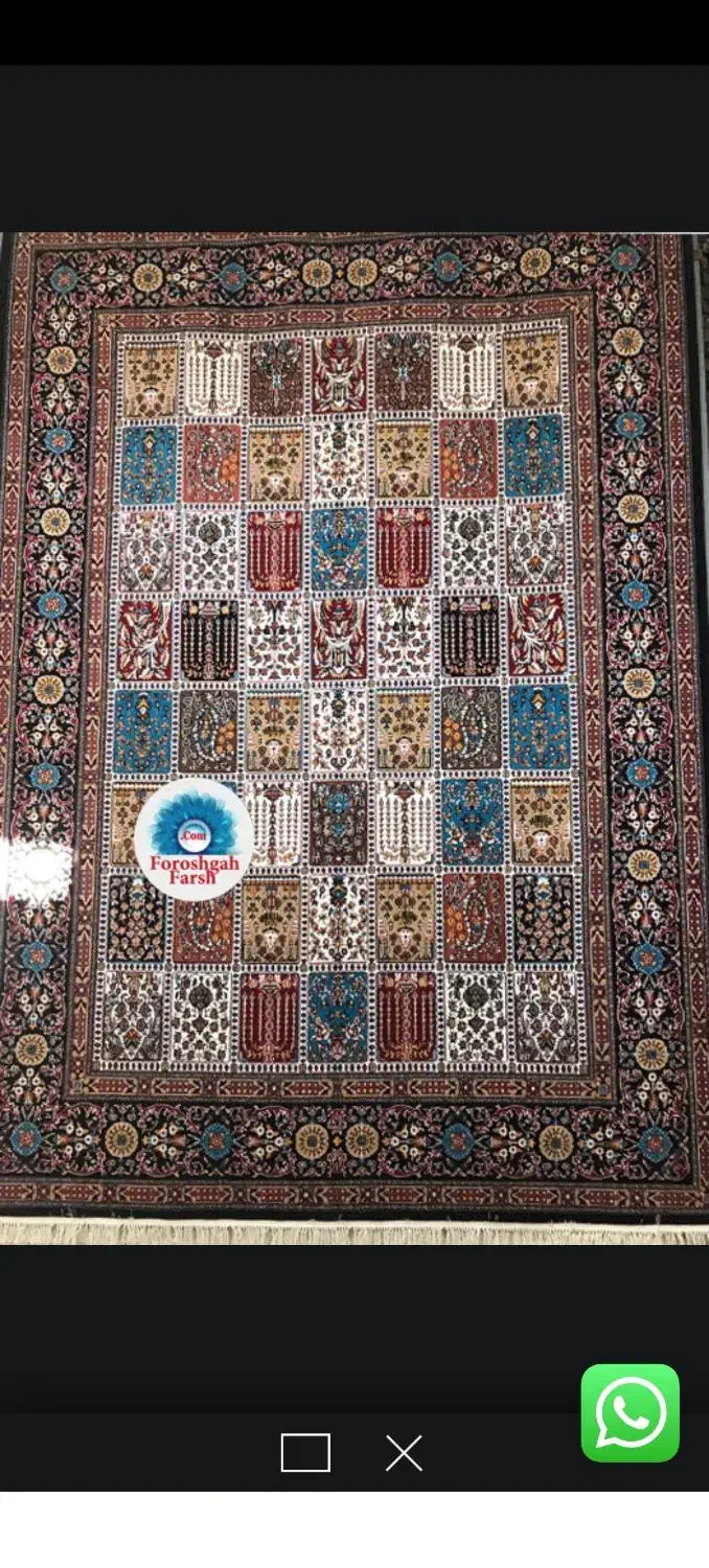 فرش 700 شانه 2عدد  طرح خشتی مشهد9متری|فرش|نیشابور, شهرک قدس|دیوار