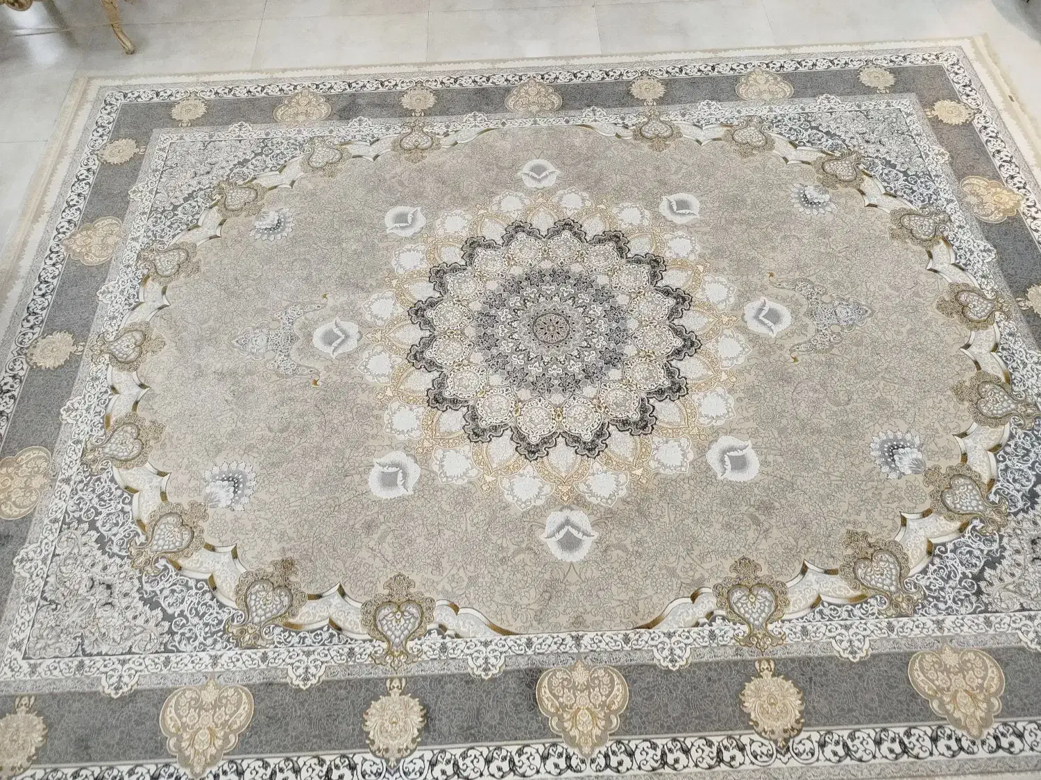 فرش 12متری سالم و نو|فرش|گرگان, |دیوار