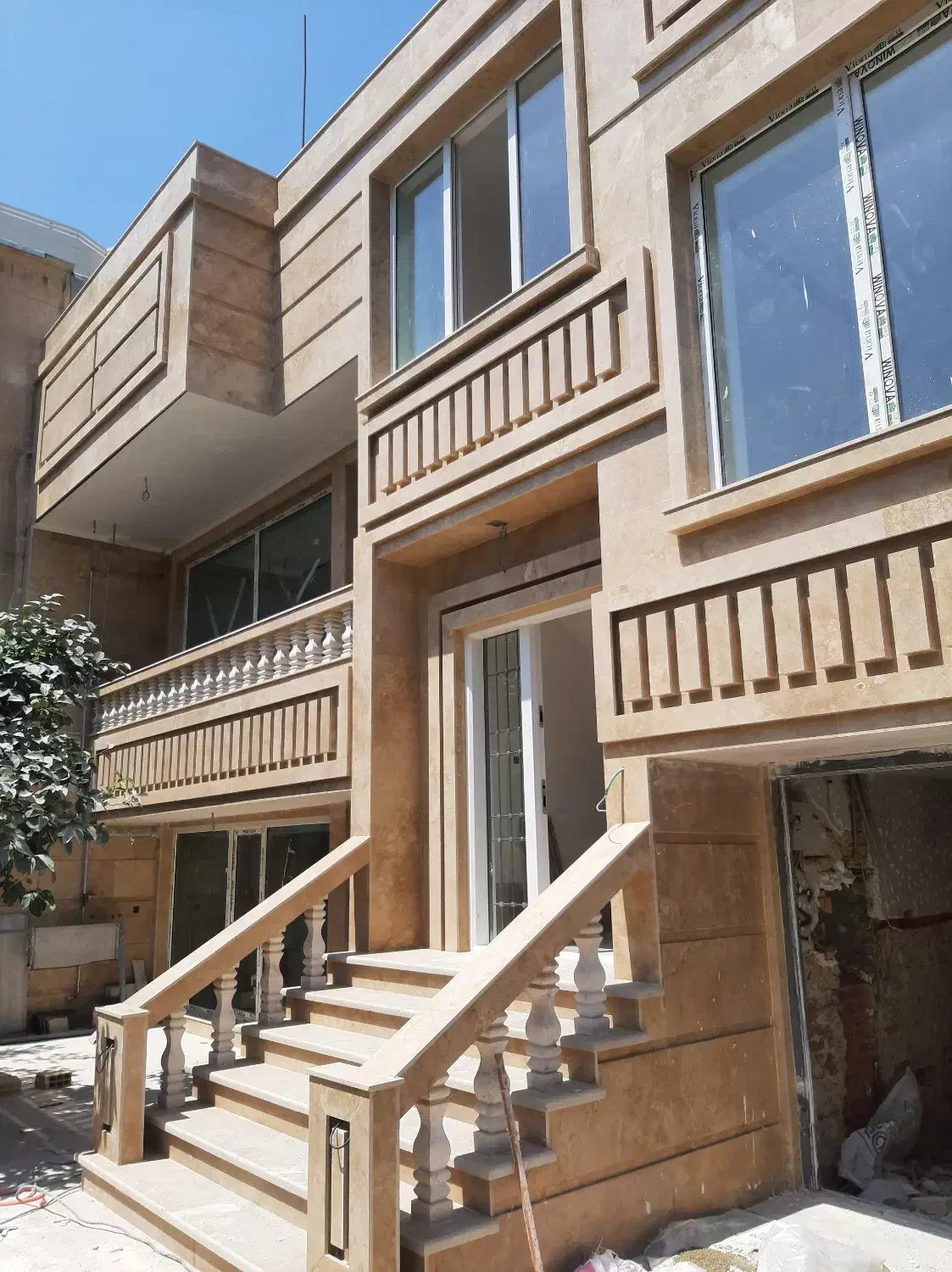 سنگ کاری نما ساختمان|خدمات پیشه و مهارت|ارومیه, |دیوار