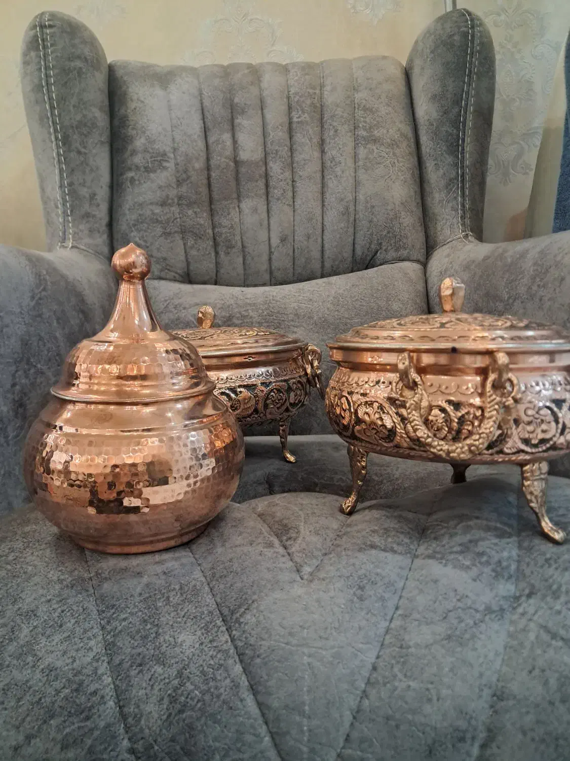 فروش شکلات خوری مسی کاملا نو|ظروف سرو و پذیرایی|شیراز, معالی‌آباد|دیوار