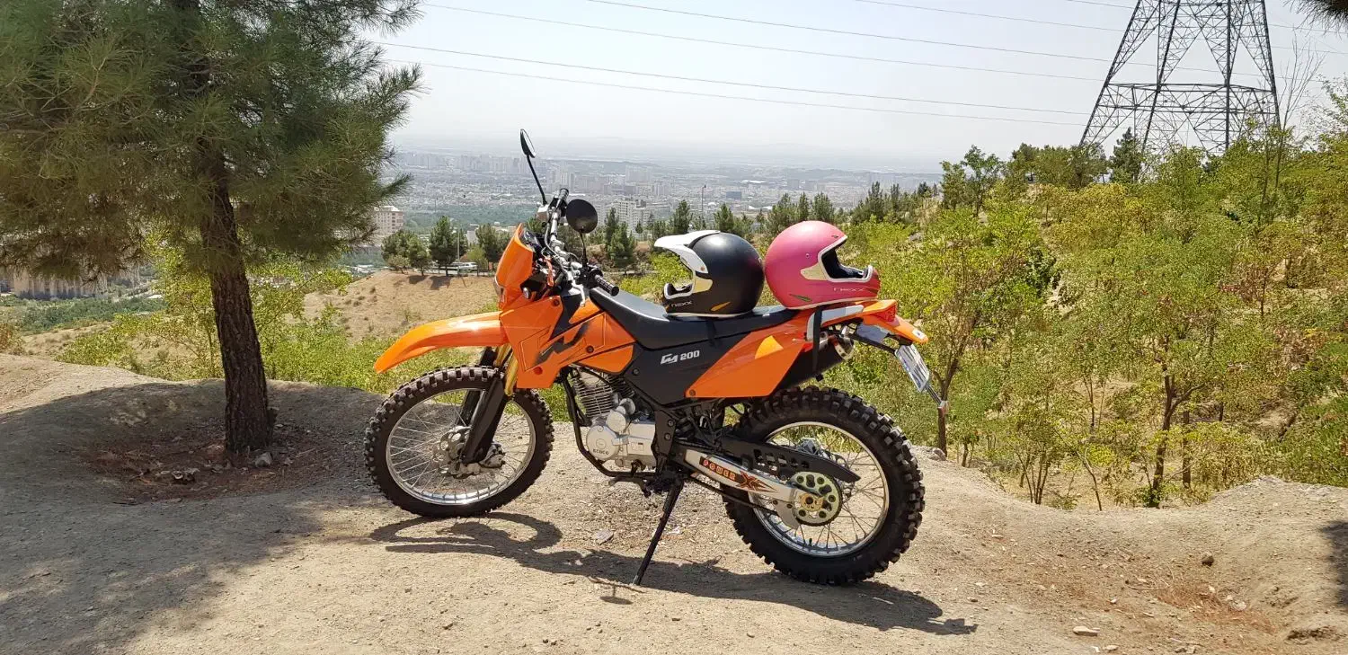 موتور سیکلت تریل بهرو ۲۰۰سی‌سی طرح KTM|موتورسیکلت|فردیس, شهرک گلها|دیوار