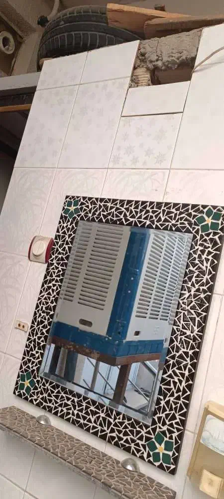 آیینه دکوری وآیینه مخصوص باکس روشویی|لوازم سرویس بهداشتی|ایلام, |دیوار