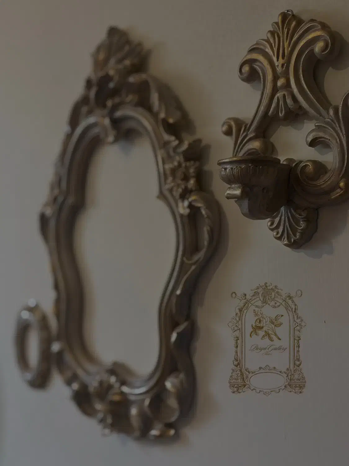 دیوارکوب و جاشمعی کلاسیک|صنایع دستی و سایر لوازم تزئینی|بابلسر, |دیوار