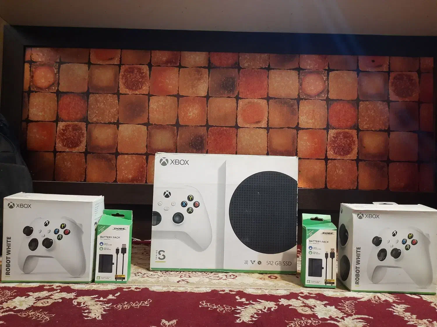 XBox S ایکس باکس به همراه 2 دسته و 2 باتری شارژی|کنسول، بازی ویدئویی و آنلاین|رشت, پیرسرا|دیوار