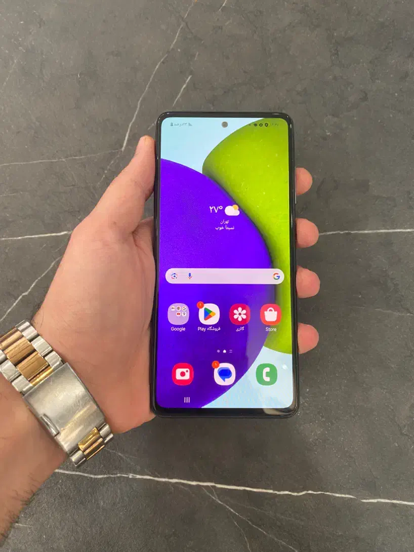 فروش گوشی Galaxy A52 تمیز سالم|موبایل|اصفهان, ملک‌شهر|دیوار