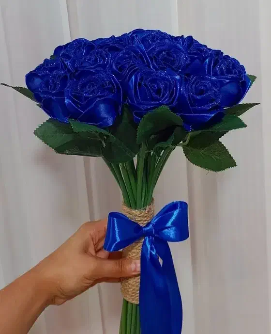 گل روبانی|گل مصنوعی|رشت, منظریه|دیوار