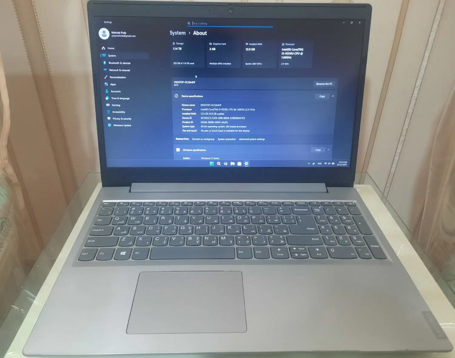 لپ تاپ لنوو Lenovo Ideapad L3|رایانه همراه|شریفآباد, |دیوار