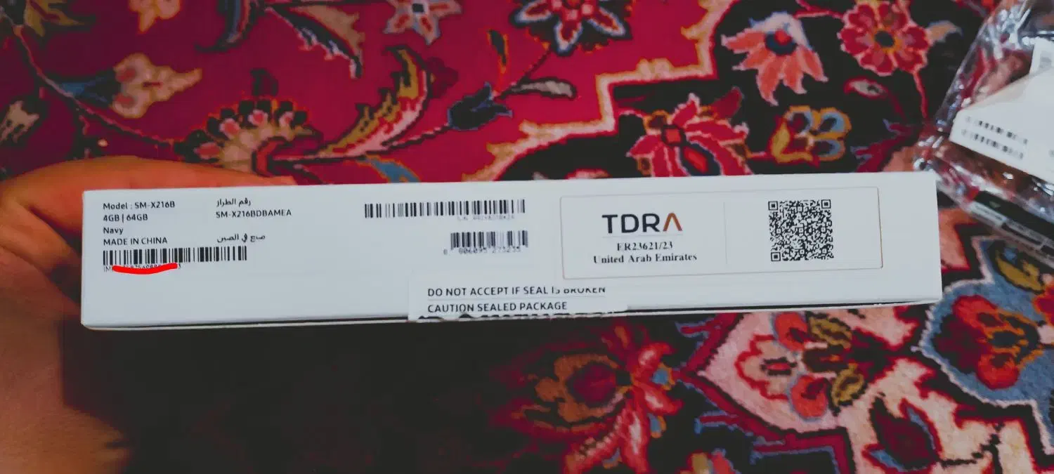 تبلت سامسونگTAB A9 PLUS 5G  یک بار روشن شده|تبلت|تهران, شهران شمالی|دیوار